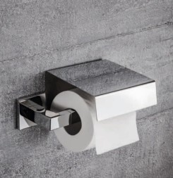 Держатель туалетной бумаги COLOMBO DESIGN BASICQ B3791 с крышкой
