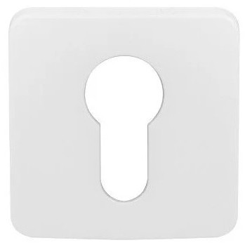 Накладка под цилиндр Colombo Rosetta PT13 белый матовый