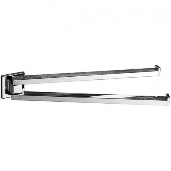 Полотенцедержатель COLOMBO DESIGN BASICQ B3712 двойной