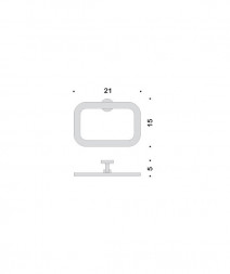 Полотенцедержатель COLOMBO DESIGN NORDIC B5231 кольцо