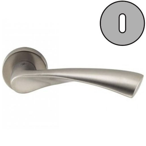 Дверная ручка Colombo FLESSA CB51R никель матовый