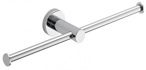  Держатель туалетной бумаги COLOMBO DESIGN PLUS W4990 двойной без крышки