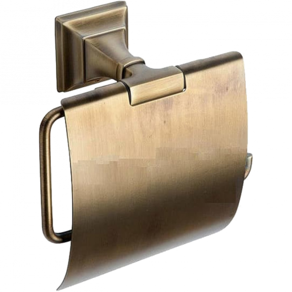 Держатель туалетной бумаги COLOMBO DESIGN PORTOFINO B3291.BR с крышкой