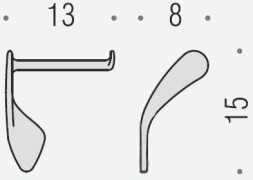 Держатель туалетной бумаги COLOMBO DESIGN KHALA B1808 без крышки