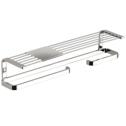 Полочка COLOMBO DESIGN TIME W4276.DX с бумагодержателем с полотенцедержателем с металлической полочкой