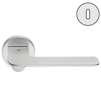 Дверная ручка Colombo SLIM FF11R хром матовый