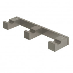 Крючок COLOMBO DESIGN MINI Q CD137.HPS1 тройной цвет нержавеющая сталь