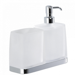 Стакан с дозатором COLOMBO DESIGN TIME W4271 настенный