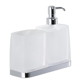 Стакан с дозатором COLOMBO DESIGN TIME W4271 настенный