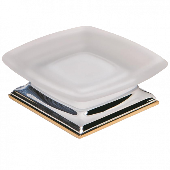 Мыльница COLOMBO DESIGN PORTOFINO B3242.GOLD настольная