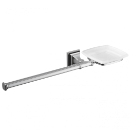 Полотенцедержатель с дозатором COLOMBO DESIGN PORTOFINO B3274DX настенный