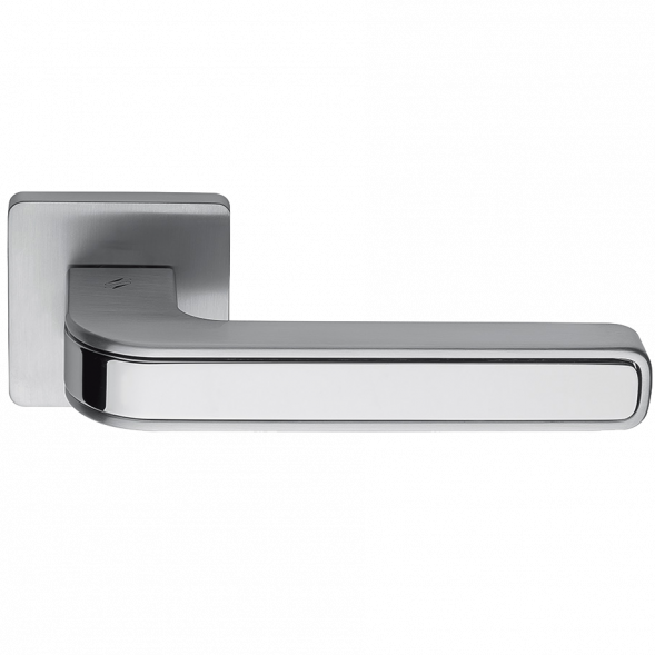 Дверная ручка Colombo TECNO MO11RSB хром матовый/хром