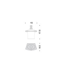 Дозатор COLOMBO DESIGN LAND B9318 настенный