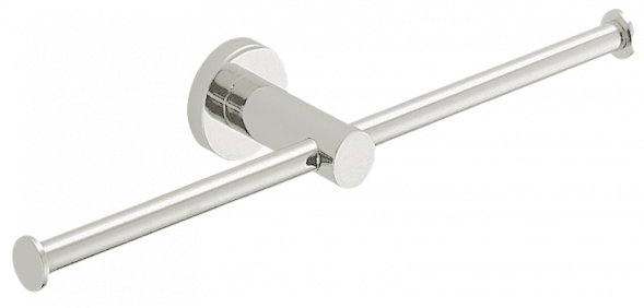  Держатель туалетной бумаги COLOMBO DESIGN PLUS W4990.BM двойной без крышки