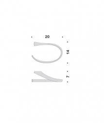 Полотенцедержатель COLOMBO DESIGN LAND B2831 кольцо