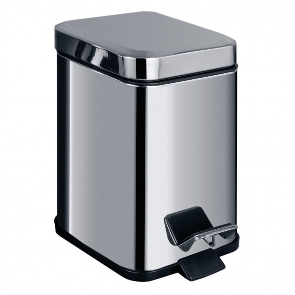 Ведро COLOMBO DESIGN COMPLEMENTI B9210 напольное с крышкой с педалью 3 л
