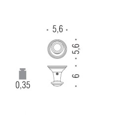 Крючок COLOMBO DESIGN HERMITAGE LC87 BR одинарный большой