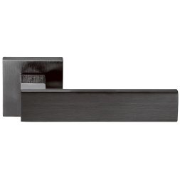 Дверная ручка Colombo ALBA LC91 RSB графит матовый/графит