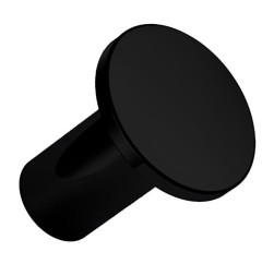 Крючок COLOMBO DESIGN MINI CD107.NM одинарный цвет черный матовый